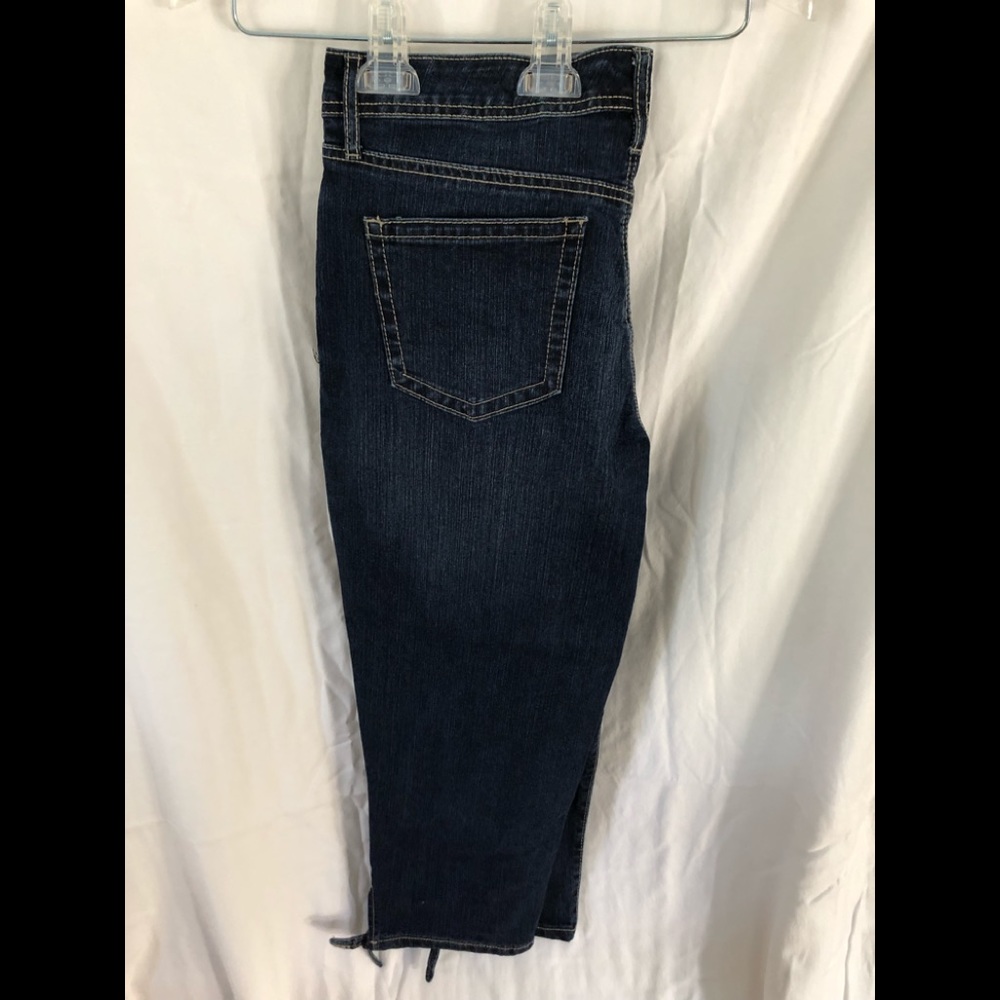 Denim capris